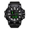 Mens Digital Sports Watches LED Screen Large Face Military Watches