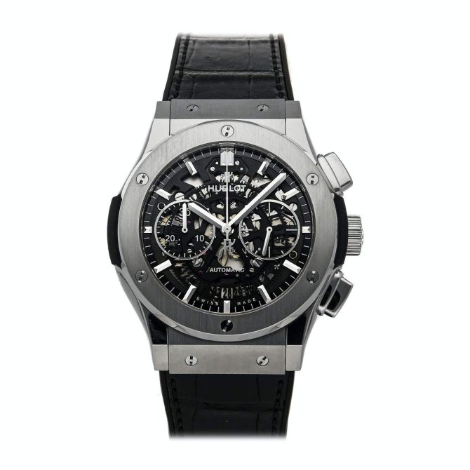 Certified Pre-Owned Hublot Reference Watch.