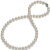 HinsonGayle AAA Handpicked White Round Pearl Necklace