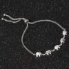 Shop LC Delivering Joy 925 Sterling Silver Elephant Strand Bracelet