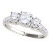 MauliJewels Engagement Rings for Women 1/2 Carat