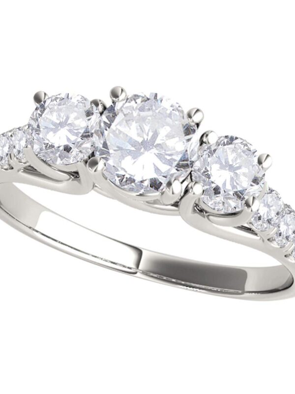 MauliJewels Engagement Rings for Women 1/2 Carat