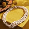 Ross-Simons Cultured Pearl 3-Strand Necklace