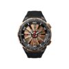 Turbine Analog Display Swiss Automatic Black Watch Perrelet Men's