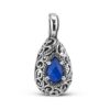 Blue Lapis Gemstone Doublet Pendant Enhancer