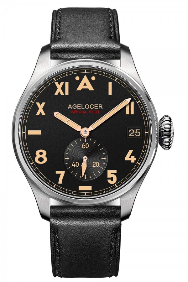 Agelocer Men's Watch Top Brand Calendar Luminous Watch
