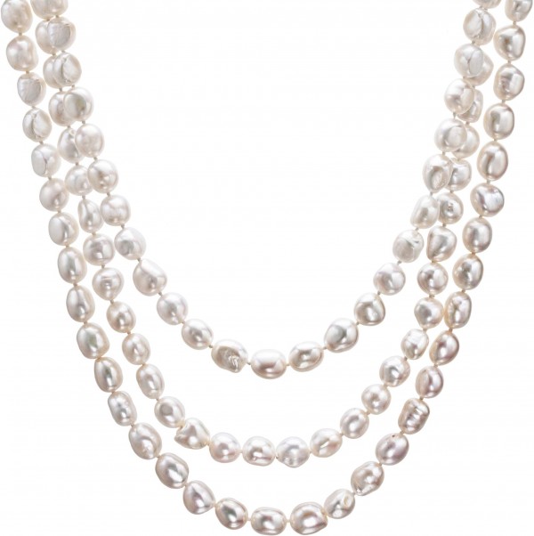HinsonGayle AAA Handpicked Iridescent White Baroque