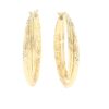 Ross-Simons Italian 14kt Yellow Gold Triple Hoop Earrings