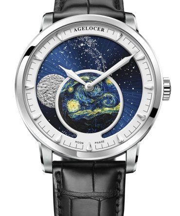 Agelocer Automatic Moon Phase Mechanical Watch
