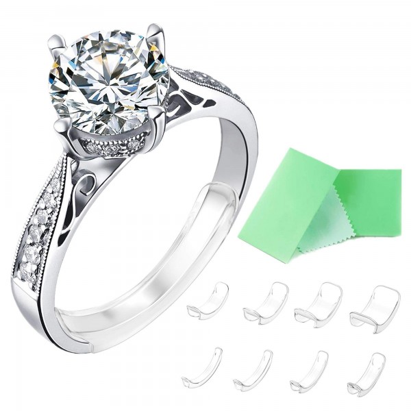 Invisible Ring Size Adjuster for Loose Rings