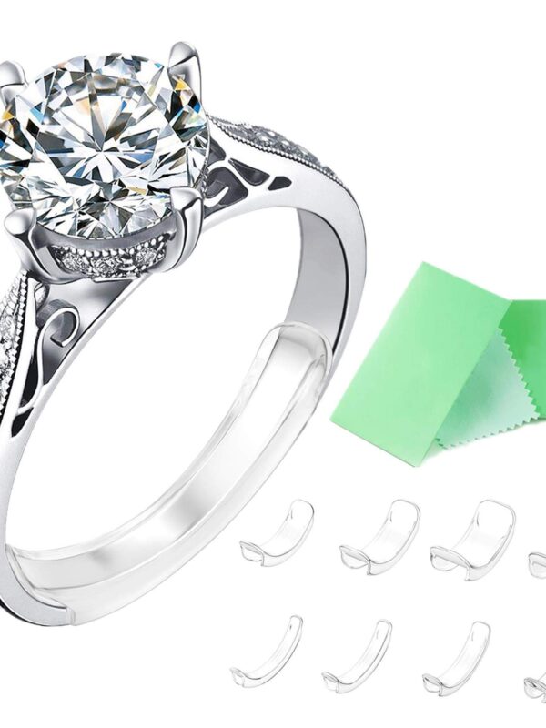 Invisible Ring Size Adjuster for Loose Rings