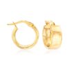 Ross-Simons Italian 14kt Yellow Gold Huggie Hoop Earrings