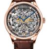 Agelocer Men's Top Brand Mechanical Hand-Winding Skeleton Watch