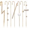 7 Pieces Ear Cuff Wrap Crawler Hook Earrings