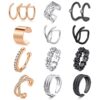 Fake Hoop Earrings CZ Cubic Zirconia Cartilage Earring