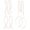 Women Lightweight Drop Dangle Threader Earrings