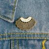 Jialili Feminism RBG Brooch I Dissent Fashion Brooche