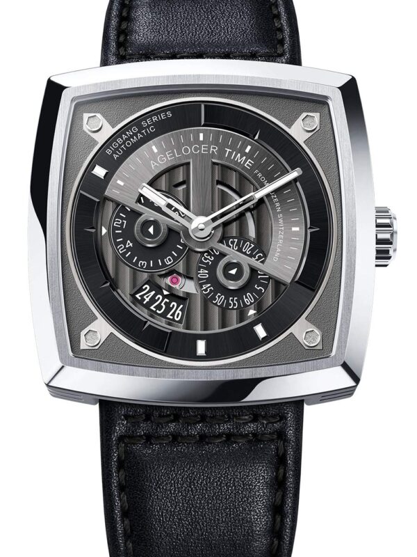 Agelocer Top Brand Automatic Stainless Steel Mechanical Men's Watch