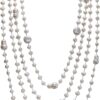 HinsonGayle"Destiny" Handcrafted 4-Strand Pearl Necklace