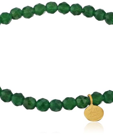 Green Onyx Success Stretch Bracelet