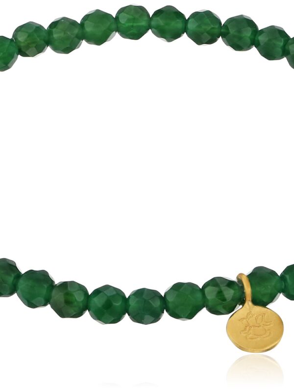 Green Onyx Success Stretch Bracelet