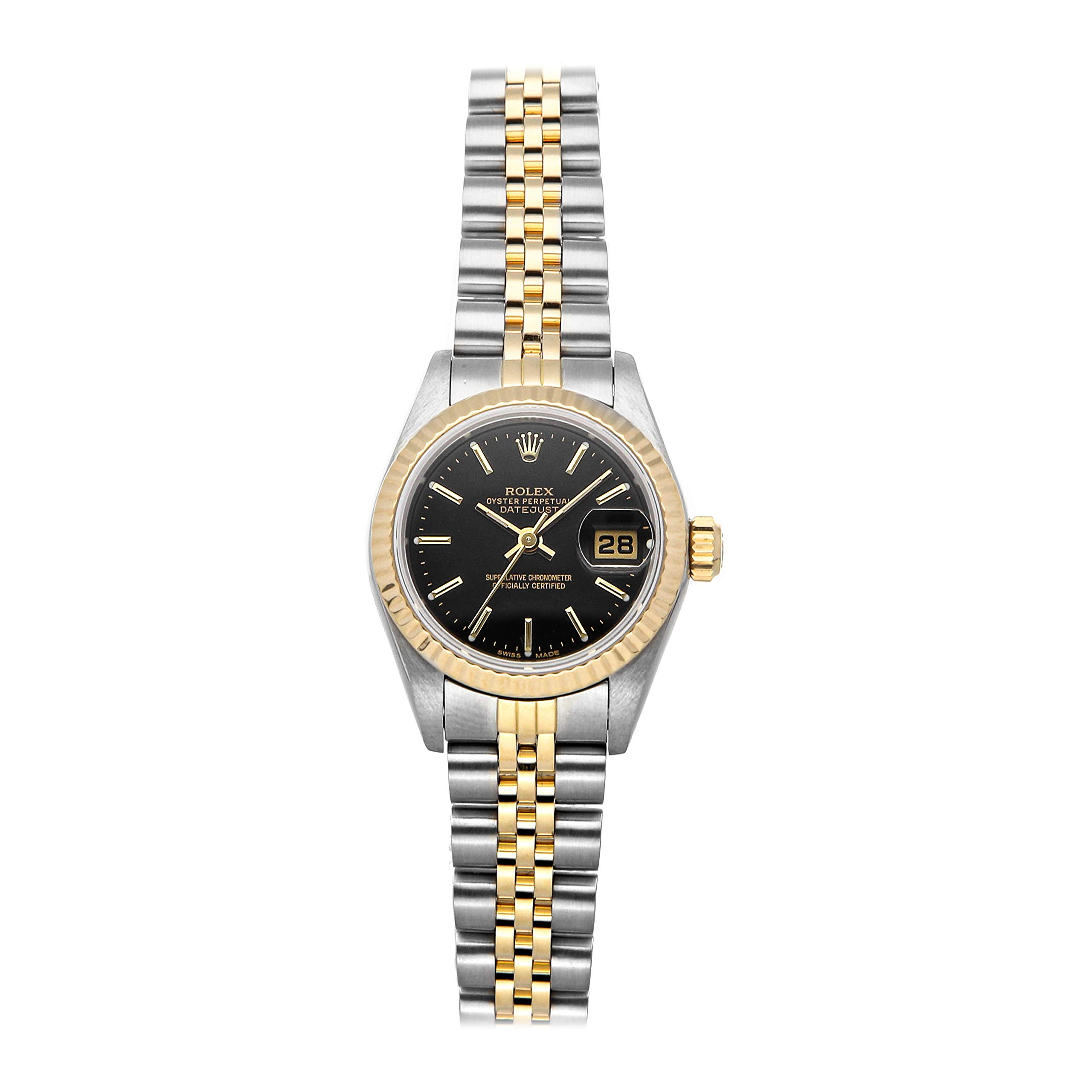 Rolex Datejust Mechanical (Automatic) Black Dial Womens Watch
