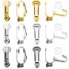 30 Pieces Clip-on Earrings Converter Components