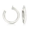 Ross-Simons 14kt White Gold Hoop Earring Jackets