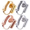 16 Pieces Clip-on Earring Converters Earring Clip Backs