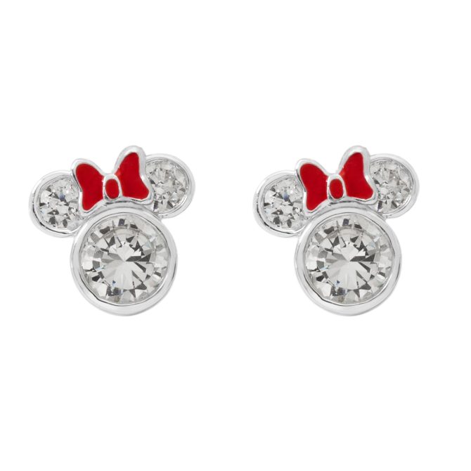 Disney Minnie Mouse Women Jewelry, Sterling Silver Earrings