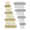 Necklace Connector Multi Strands Slide Tube Clasps