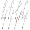 8pcs Ear Wrap Crawler Hook Earrings for Women