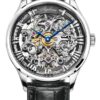 Agelocer Men's Watch Top Brand Fashion Skeleton Mechanical