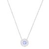 Swarovski Sparkling Dance Women's Round Pendant Necklace