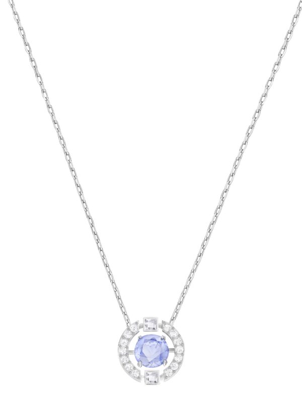 Swarovski Sparkling Dance Women's Round Pendant Necklace