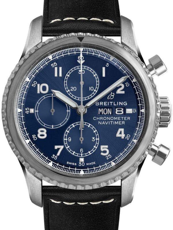 Blue Breitling Navitimer Chronograph Calibre 13 Chronometer