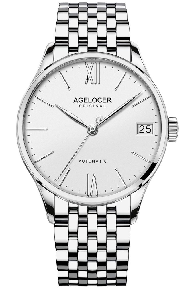 Agelocer Men's Top Brand Fashion Business Casual Mechanical Watch