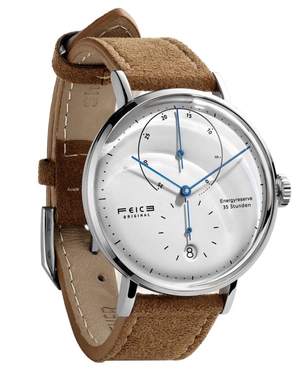 FEICE Men’s Automatic Watch Classic Bauhaus Minimalist White