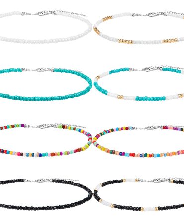 Choker Necklace Colorful Choker Necklace Chain