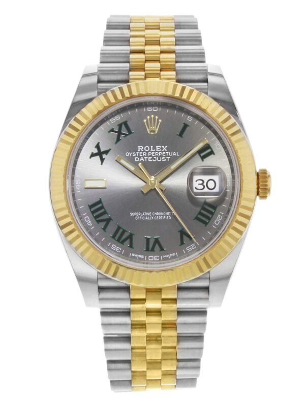 Rolex Datejust en's Luxury Watch on Yellow Rolesor