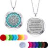Oil Diffuser Perfume Necklace Locket Pendant