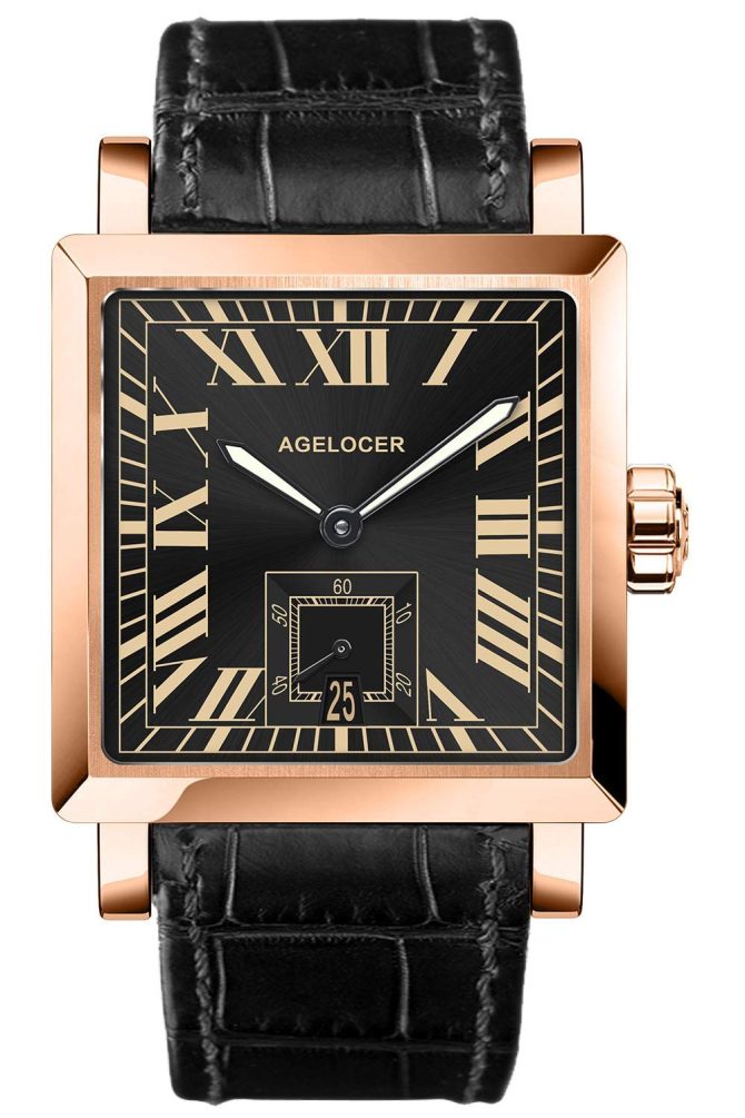 Agelocer Men's Watch Luxury Brand Sports Watches