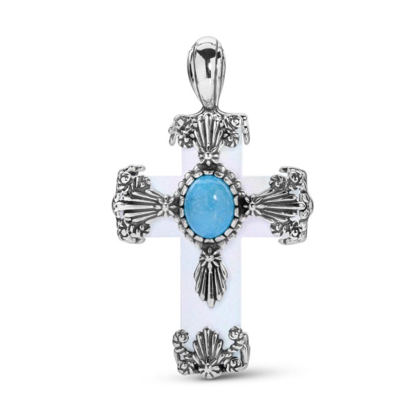 American West Sterling Silver, Necklace Enhancer Pendant