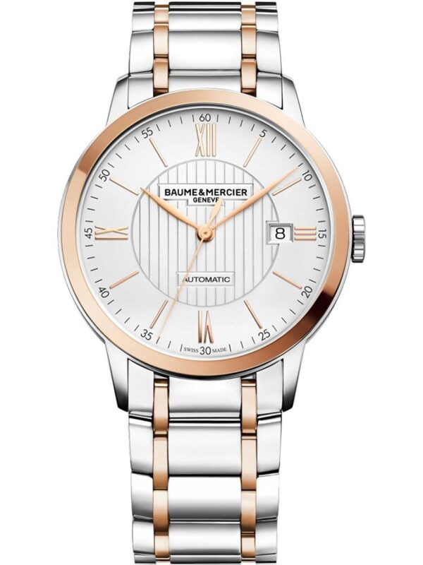 Baume & Mercier Classima Mens Automatic Watch - 40mm Analog Silver Face
