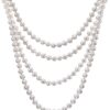 HinsonGayle AAA Handpicked 6.5-7 White Pearl Necklace