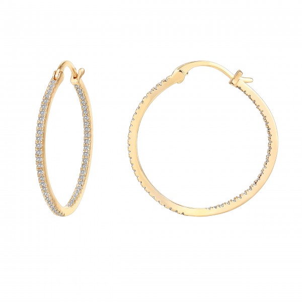 PAVOI 14K Gold Plated Sterling Silver Earrings