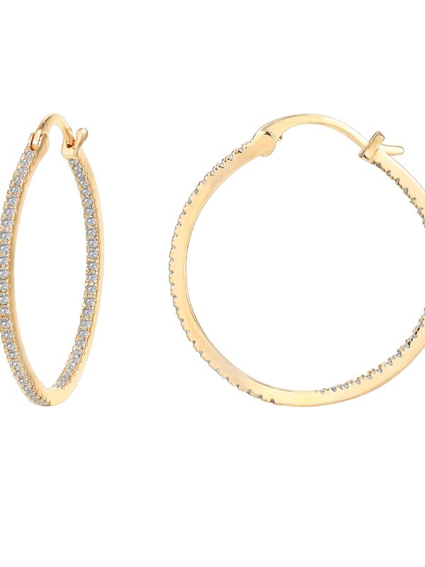 PAVOI 14K Gold Plated Sterling Silver Earrings