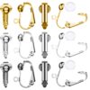 30 Sets Clip-on Earring Converters Non-pierced Earring