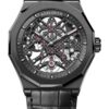 Agelocer Men's Watch Fashion Top Brand Black Skeleton