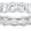 Amazon Essentials Platinum Plated Sterling Silver Ring